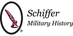 Logo for Schiffer Military History featuring a maroon quill in an ink pot inside a black oval, next to the words Schiffer Military History in black text on a light background.