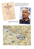 Stalingrad: The Death of the German Sixth Army on the Volga, 1942-1943 by Schiffer Publishing, Ltd. features WWII Iron Cross documents, a German general's portrait, and a military map of Sixth Army troop movements near Stalingrad from August 16, 1942.