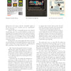 A magazine page showcases the back of Mr. Do!’s box, Atari 2600 cartridge, and manual, with text from Schiffer Publishing’s "The 100 Greatest Console Video Games" discussing the game's features and significance among early classics.