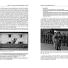 Two pages from "Hunting Tito" (Schiffer Publishing, Ltd.) show WWII text, a black-and-white photo of Luftwaffe combat units on the left, and a group of officers—one giving a salute, possibly linked to Nachtschlachtgruppe 7—on the right.