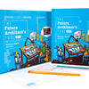 The Future Architect's Tool Kit from Schiffer Publishing, Ltd. includes a book, box, ruler, pencil, eraser, and notepad—ideal for aspiring architects. The cover shows someone drawing at a drafting table in a vibrant studio.