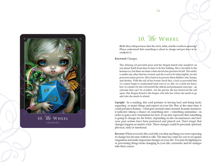 Beautiful Creatures Tarot, 2nd Edition - The Wheel