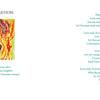 Two pages from Schiffer Publishing, Ltd.’s "Rumi's Gift Oracle Cards" feature vibrant art of a figure with a tiger and poetry on love, madness, and transformation. Text appears in black on white backgrounds, echoing Rumi’s mystical style.