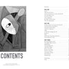 Table of contents page for "I Shock Myself" by Schiffer Publishing, Ltd., featuring a black-and-white abstract face on the left and chapter titles with page numbers on the right, including Foreword and Part One.