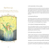 The Insight Tarot by Schiffer Publishing, Ltd. features an illustrated card of The Fool (0), depicting a figure with raised arms amid stars and sunlight, with golden accents and pages exploring The Fool’s tarot symbolism.