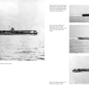 Four black-and-white photos depict Sōryū, Hiryū, and Unryū-class aircraft carriers from various angles on the ocean surface. Captions provide details. Published by Schiffer Publishing, Ltd.
