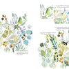 Explore art for joy’s sake with Schiffer Publishing, Ltd.’s "How to Make Art for Joy’s Sake": watercolor illustrations of botanical leaves and berries, plus handwritten tips on layering colors, adding details, and creative watercolor techniques on crisp white backgrounds.