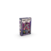 Auset Gypsy Tarot by Schiffer Publishing, Ltd. comes in a purple box with an illustrated woman in sunglasses, scarf, and hat with suitcases. This bohemian tarot deck offers spiritual insight and is set against a plain white background.