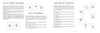 A spread from Magical Dimensions Oracle Cards and Activators by Schiffer Publishing, Ltd. displays text and diagrams for tarot layouts—Keys of Heaven and Earth, Keys of the Bridge, and Half-Moon Key Formation—with labeled card positions for guidance.