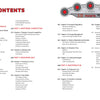 Image of Pinball by Schiffer Publishing, Ltd.: table of contents features four sections—Mastering the Basics, Competition, Self, and Fun. Red/black text, player numbers, and a pinball score display graphic show paths to pinball mastery.