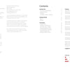 The book "Contemporary Maasai Beading" by Schiffer Publishing, Ltd. features a left page of publication details and a right page with a table of contents listing sections, project titles—including Maasai beading—page numbers, and difficulty levels.