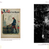 A two-page spread from "Anne Morgan" by Schiffer Publishing, Ltd.: left page has text and a WWI nurse poster; right shows a black-and-white photo of Anne Morgan in uniform outdoors.