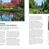 Discover off-the-beaten-path Italy in "Secret Cities of Italy" by Schiffer Publishing, Ltd.—explore lush spring gardens, blooming red and pink trees, tranquil ponds, ancient stone ruins, scenic views, and maps of the Garden of Ninfa.