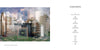 On the left, digital art blends urban and cemetery scenes; on the right, a table of contents for "New Orleans" by Schiffer Publishing, Ltd. lists chapters on 1990s NOLA creatives atop a white background.