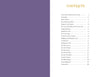 A contents page for the Steele Wizard Tarot by Schiffer Publishing, Ltd., with a purple left and white right side, lists sections like Foreword and Tarot Ethics—all referencing its unique 88-card system, with matching page numbers.