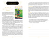 An open book displays The Fool from the Steele Wizard Tarot by Schiffer Publishing, Ltd., showing a person with a knapsack near a cliff. The pages explore the card’s meaning, guidance for self-empowerment, and reversed interpretation.