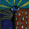 A stylized illustration for The Shaman’s Way Oracle by Schiffer Publishing, Ltd.: blue eye with yellow rays above, green leafy branches left, blue waves bottom left, and orange with gray teardrops right. Text reads "31 Grief and Loss.