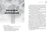 A two-page spread from Schiffer Publishing, Ltd.’s "The Elements of Becoming a Successful Astrologer": The left page welcomes aspiring astrologers; the right page continues with the author’s experiences learning chart reading.