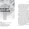A two-page spread from Schiffer Publishing, Ltd.’s "The Elements of Becoming a Successful Astrologer": The left page welcomes aspiring astrologers; the right page continues with the author’s experiences learning chart reading.