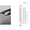 A black and white photo from Bazooka Charlie by Schiffer Publishing, Ltd. shows WWII pilot Charles Carpenter in an open-cockpit biplane. On the right, a table of contents displays book chapters and page numbers.