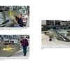 Three photos from Schiffer Publishing, Ltd.'s "Bazooka Charlie" feature the WWII P-47 “Rosie the Rocketer”: a woman points at its nose art, smiles by the plane, and a third image spotlights the restored aircraft of Charles “Bazooka Charlie” Carpenter.