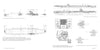 Explore black and white technical drawings of Shōkaku-Class Aircraft Carriers by Schiffer Publishing, Ltd., featuring side views, top-down blueprints, and detailed diagrams with labeled aircraft and weapon placements from the Pacific War era.