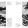 Four black-and-white photos from Schiffer Publishing, Ltd.'s "Shōkaku-Class Aircraft Carriers" show sailors inspecting wreckage, gathering on deck, examining damage, and rescuing survivors during the Pacific War.