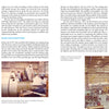 A magazine spread from Schiffer Publishing, Ltd. explores Boeing YC-14 design and performance, featuring photos of technicians inside a jet wing and the aircraft under construction in a large factory.