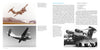 A two-page spread from Schiffer Publishing, Ltd. shows three black-and-white photos of the Boeing YC-14 in flight and on the runway, with detailed text about its German demonstration, innovative design, and key achievements.