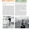 A magazine page for SS United States by Schiffer Publishing, Ltd. features vintage deck chair and steamer rug tags at the top, two columns of text on shipboard recreation and liner history, and a small deck chair photo at the bottom right.