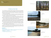 A page in "In My Footsteps" by Schiffer Publishing, Ltd. spotlights Nickerson State Park with photos, lake views, a sandy beach, pine trees, GPS coordinates, address, site details, and visitor info.