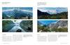 “The Wild Alps” by Schiffer Publishing, Ltd. captures the serene charm of Alpine landscapes, blending mountain and water vistas in stunning photography reminiscent of the majestic Alps.