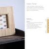 The Counted Sashiko Embroidery kit by Schiffer Publishing, Ltd. features a wooden frame with a square panel displaying colorful geometric sashiko motifs, set on a dark table near thread, with instructions and pattern diagram shown on the right.