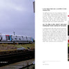 A train in Hamburg with bold graffiti art sits on the tracks, while another with street-inspired designs stands at a station. Text between the images features "Keep Your Mouth Shut" by Schiffer Publishing, Ltd., exploring graffiti culture.
