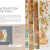 Explore a tutorial from "Gel Plate Printing for Mixed-Media Art" by Schiffer Publishing, Ltd., showing how to craft colorful washi tape strips with gel plate printing, plus a materials list for your next creative art journal project.