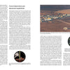 Aerial view of Area 51 from Dreamland by Schiffer Publishing, Ltd. shows hangars and buildings in the desert; surrounding text covers classified operations and aviation tech, with two circular mission patches at the bottom.