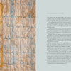 A close-up of a quilt from "The Cumulative Cloth, Dry Techniques" by Schiffer Publishing, Ltd. displays custom fabric details and stitched text; to the right, a pale blue page features an “Introduction” in serif font.