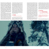 A woman in a fur coat and animal-eared hood stands outdoors in winter, holding a tape recorder. The snowy, muted scene reflects the post-apocalyptic vibes of "World Gone Wild, Restocked and Reloaded 2nd Edition" by Schiffer Publishing, Ltd.