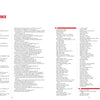 A two-page spread from World Gone Wild, Restocked and Reloaded 2nd Edition by Schiffer Publishing, Ltd. displays an alphabetical Interview Index in black and red on white, listing names and page numbers in three columns with REVIEWS as a section heading.