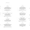 The CONTENTS | INTRODUCTION page for "Innovations in Mass Timber" by Schiffer Publishing, Ltd. uses a three-column layout listing project titles, summaries, and pages, emphasizing environmental benefits in commercial buildings.