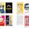 Broadway Poster Art by Schiffer Publishing, Ltd. showcases vintage Broadway posters and theatre memorabilia with bold colors, lively illustrations, and playful 1950s-style typography.