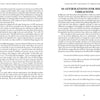 An open book, "Plus One" by Schiffer Publishing, Ltd., shows two pages: the left explores relationship numerology via life path numbers; the right page, “50 Affirmations for Higher Vibrations,” features affirmations for positivity and growth.
