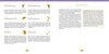 A two-page spread from Schiffer Publishing's The Crystal Spirit Talking Board and Guidebook shows moon phases with gold crescent icons, info on sacred crystal energy under a gold header, and a purple patterned top border.