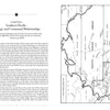 A page from "South Pacific Air War" by Schiffer Publishing, Ltd. displays CHAPTER 1: Southern Pacific: Strategy and Command Relationships on the left, alongside a labeled WWII map of South Pacific military areas and islands, including the New Guinea campaign.