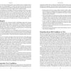 A two-page spread from South Pacific Air War by Schiffer Publishing, Ltd. features dense text with section headings and paragraphs on military strategy in the New Guinea campaign and changing operational conditions. No images are included.