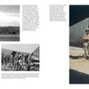 Troops board a C-47 Skytrain on a dirt airstrip; black-and-white photos at left show planes and soldiers preparing to depart during a historic operation.