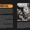 A two-page spread from "The Art of the Classic Western Movie Poster" by Schiffer Publishing, Ltd. features Gene Autry and the singing cowboy craze, plus a vintage “Gene Autry Tumbling Tumbleweeds” film poster.