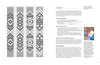 A close-up of Pick-Up Bandweaving Designs by Schiffer Publishing, Ltd., inspired by Baltic-style patterns—ideal for weavers seeking unique pattern charts.