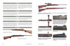 A spread from ERMA: Erfurter Maschinenfabrik, 1924–2003, Vol. 1 (Schiffer Publishing, Ltd.) shows labeled images and details of five German rifles, highlighting features, identification points, and ERMA's historical background.