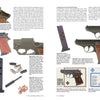 ERMA: Erfurter Maschinenfabrik, 1924–2003, Vol. 2 by Schiffer Publishing, Ltd. features detailed images and descriptions of Walther PPK/PPK/S pistols and ERMA handguns, plus ammo close-ups and German small arms diagrams on crisp white pages.
